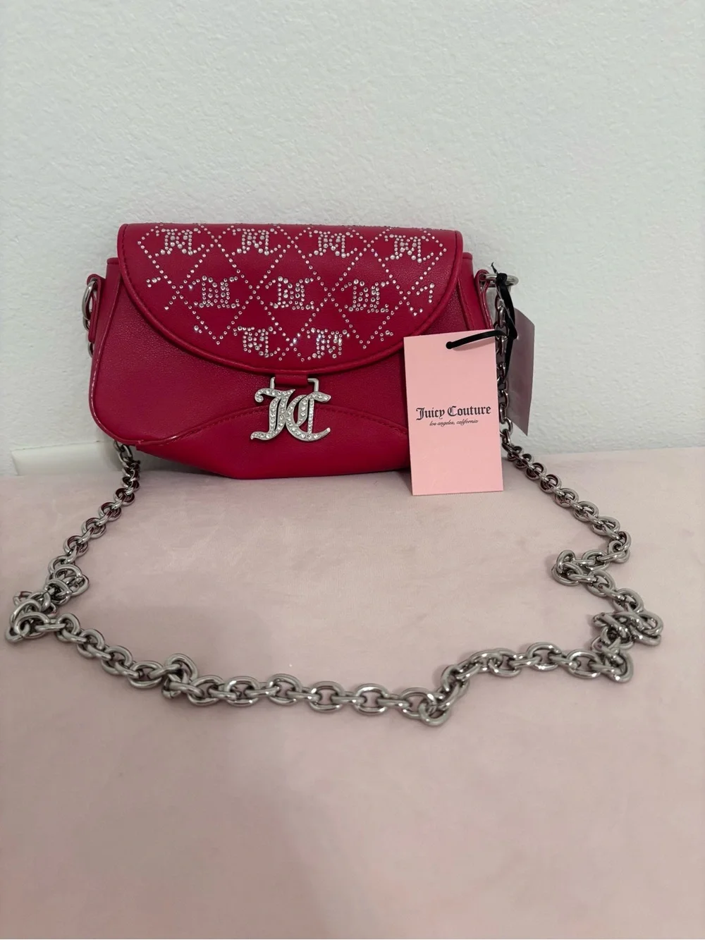 Juicy Couture Cool Red Exquisite XBody Clutch (NWT)